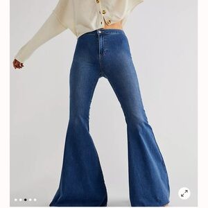 Free People Just Float On Flare Jeans Womens 29